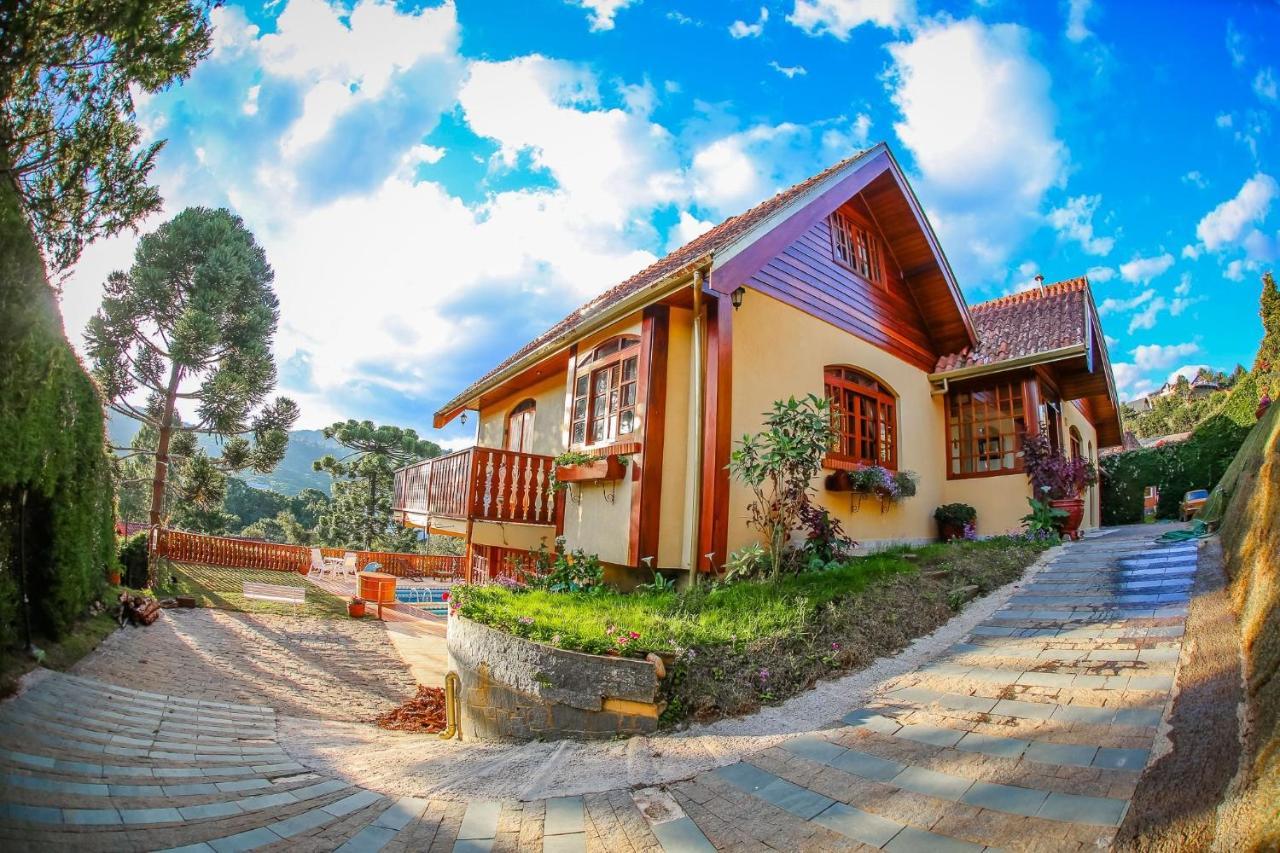 Mansao Austriaca Guesthouse Campos do Jordão المظهر الخارجي الصورة
