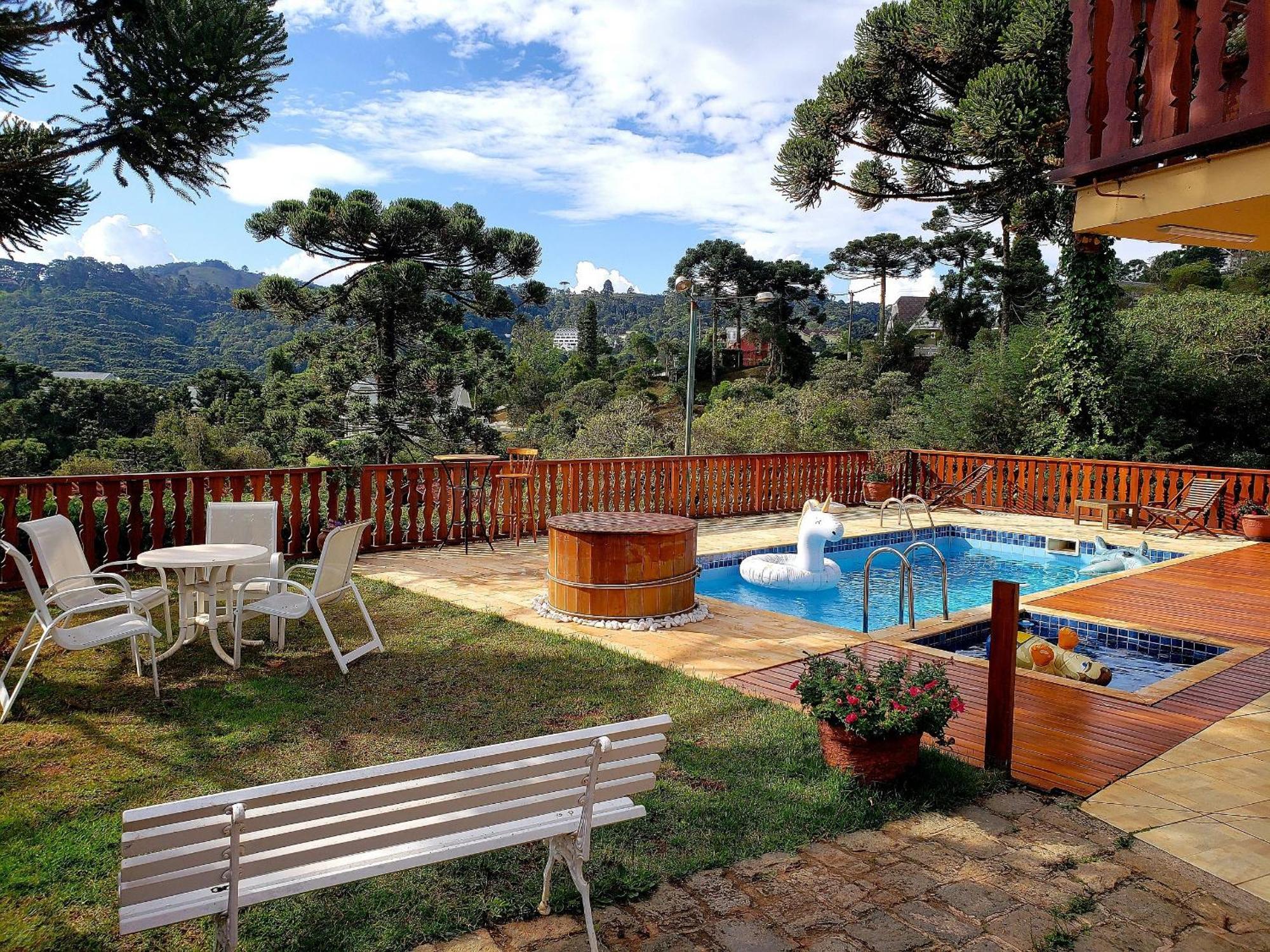 Mansao Austriaca Guesthouse Campos do Jordão المظهر الخارجي الصورة