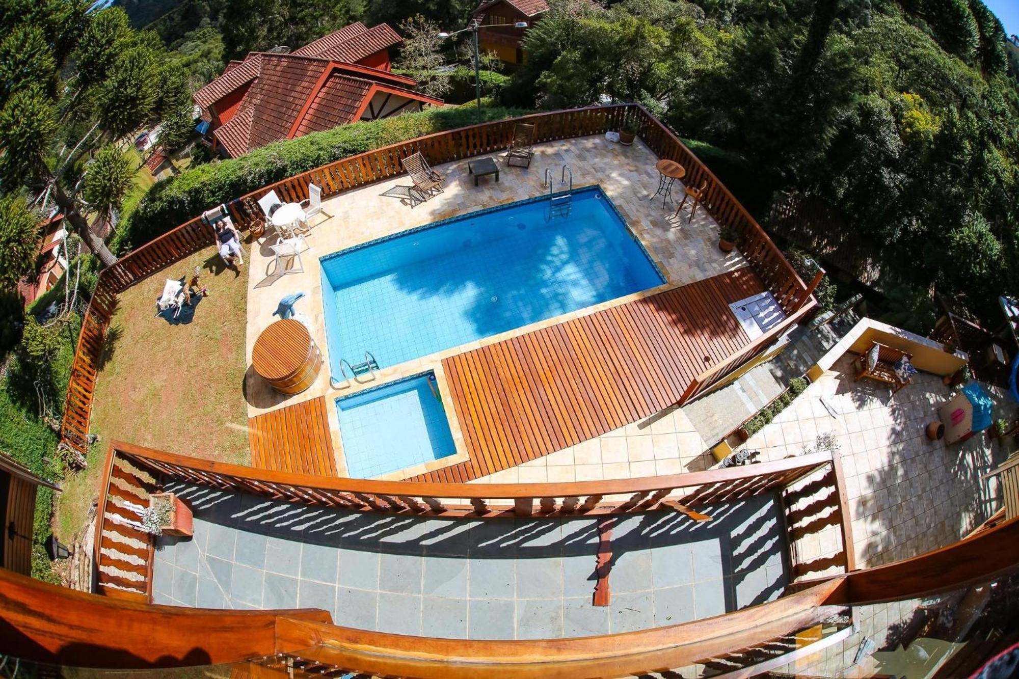 Mansao Austriaca Guesthouse Campos do Jordão المظهر الخارجي الصورة